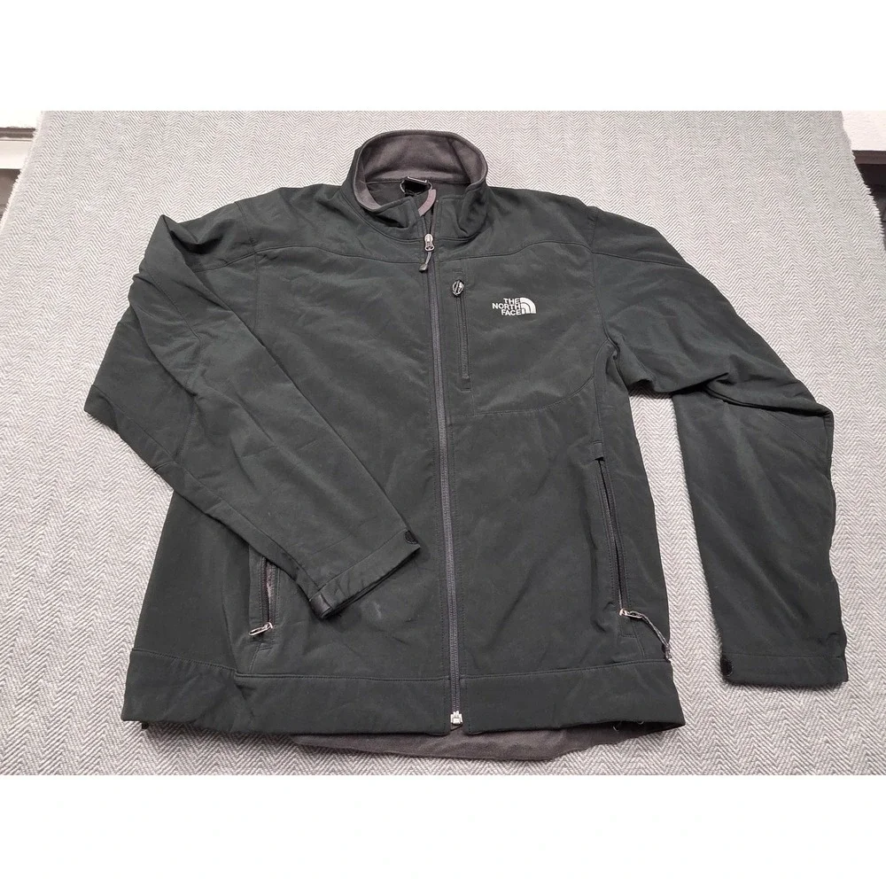 The North Face Mens Apex‎ Bionic Softshell Jacket Black AL6C Size Large